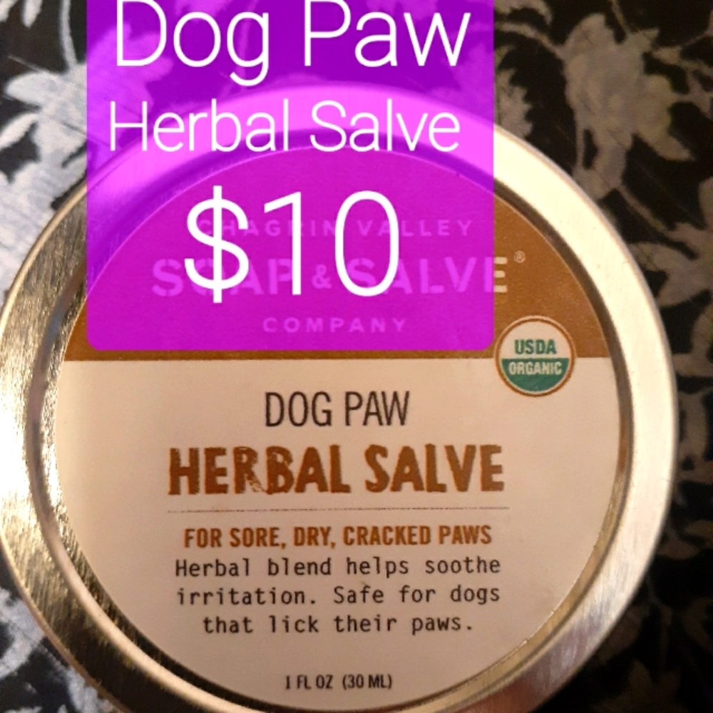 Dog Paw Herbal Salve